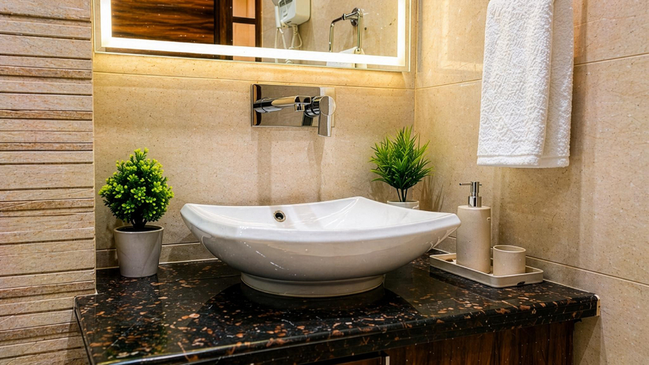 Bathroom 5, Hotel Grand Regency by JMD Group, Delhi