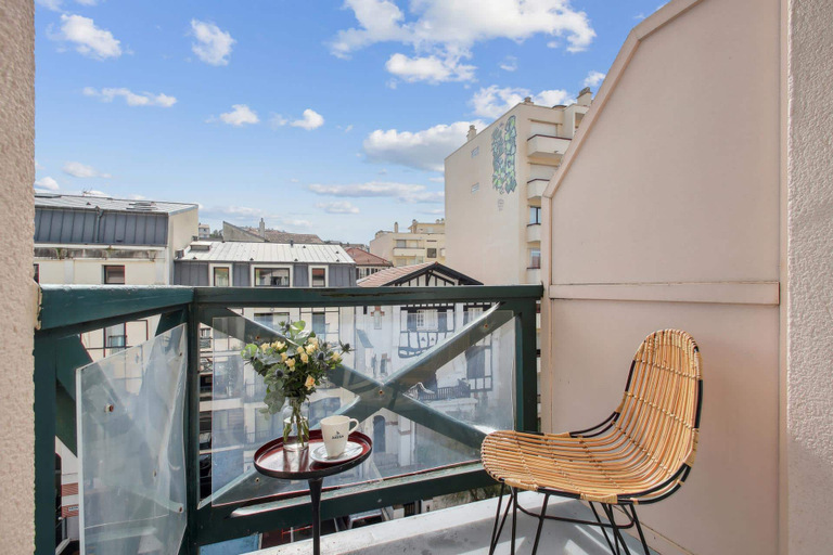 Bedroom 3, Hôtel AKENA Biarritz - Grande plage, Pyrénées-Atlantiques
