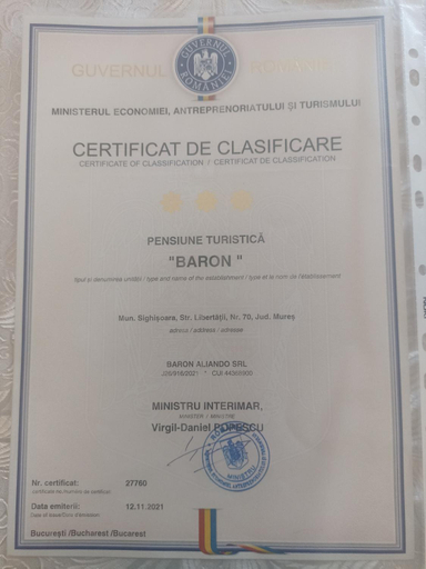 3, Pensiunea Baron, Sighisoara