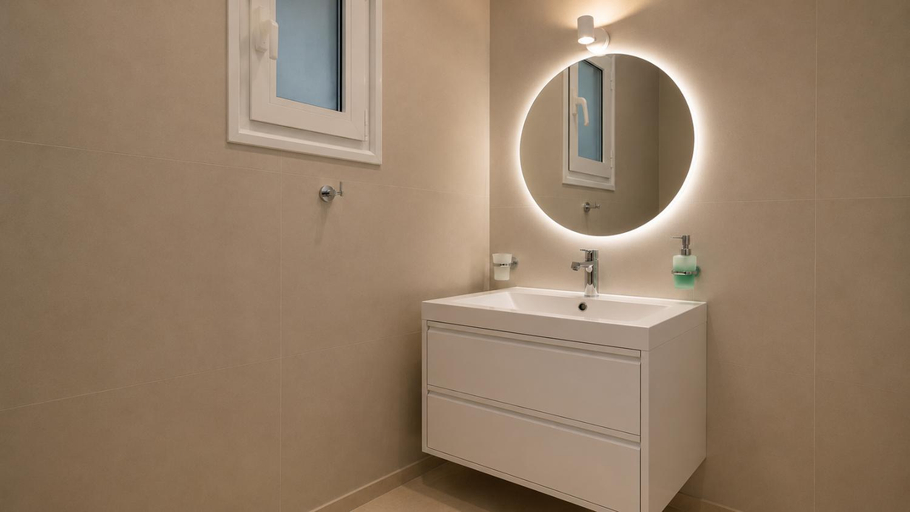 Bathroom 5, Orama Studios, Crete