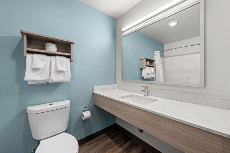 Bathroom 4, Woodspring Suites Anderson North I-85, Anderson