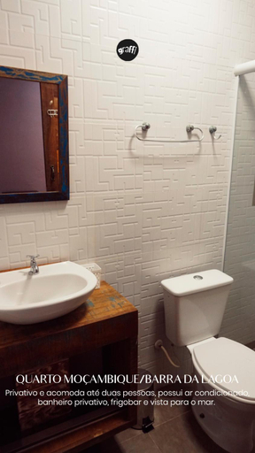 Bathroom 3, Graffi Beach House, Florianopolis