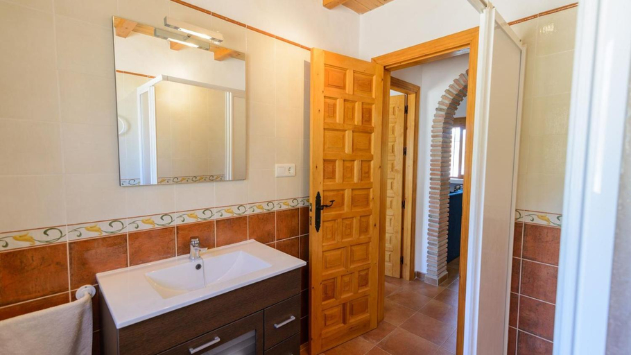 Bathroom, Casa Ramirez Almachar by Ruralidays, Málaga