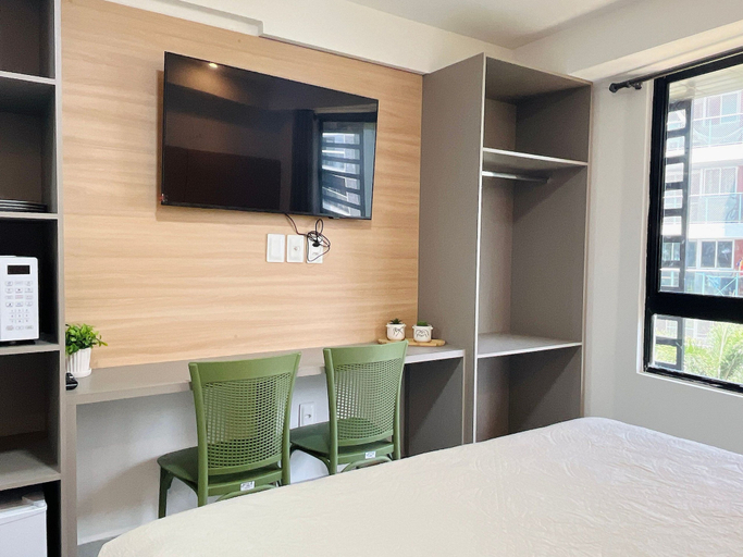 Bedroom 4, Flat Gold Legacy Suites - Cabo Branco, João Pessoa
