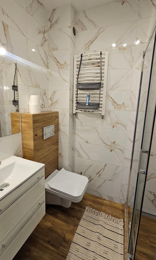 Bathroom 3, Skrzydla Mazur, Pokoje i Apartamenty, Mrągowo