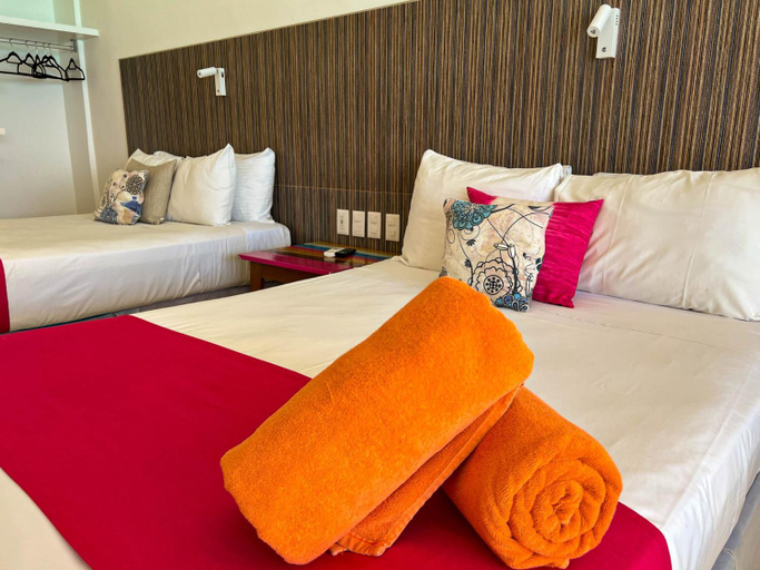 Bedroom 2, Beach and Ocean Front Apartments Cancun, Benito Juárez