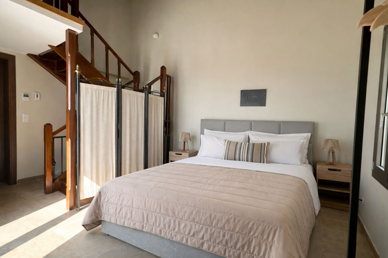 Bedroom, Modone Villas in Peloponnese, Peloponnese