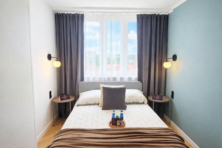 Bedroom 4, Diamond - by Kairos Apartments, Gliwice City