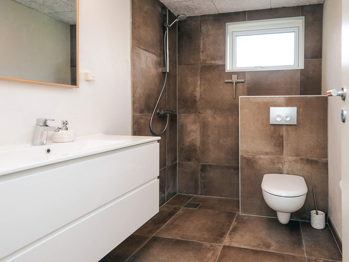 Bathroom, 6 Person Holiday Home in Ringkobing, Ringkøbing-Skjern