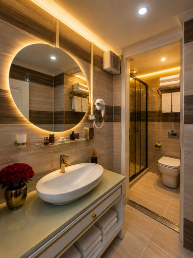 Bathroom 5, Ayasofya Hotel - Special Class, Fatih