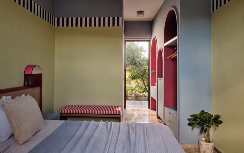 Bedroom 5, Memories Apartments, Ionian Islands