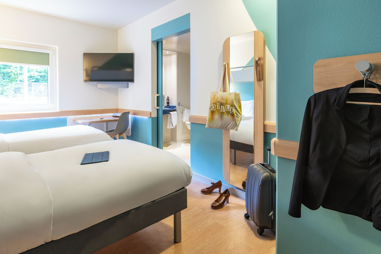 Bedroom 2, ibis budget Basel Pratteln, Liestal
