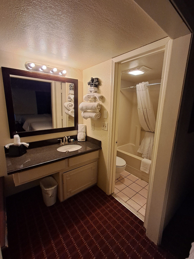Bathroom 3, Xpress Inn & Suites, Taney