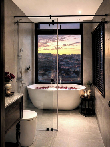 Bathroom 4, Lumina Dalat Premium hotel, Đà Lạt