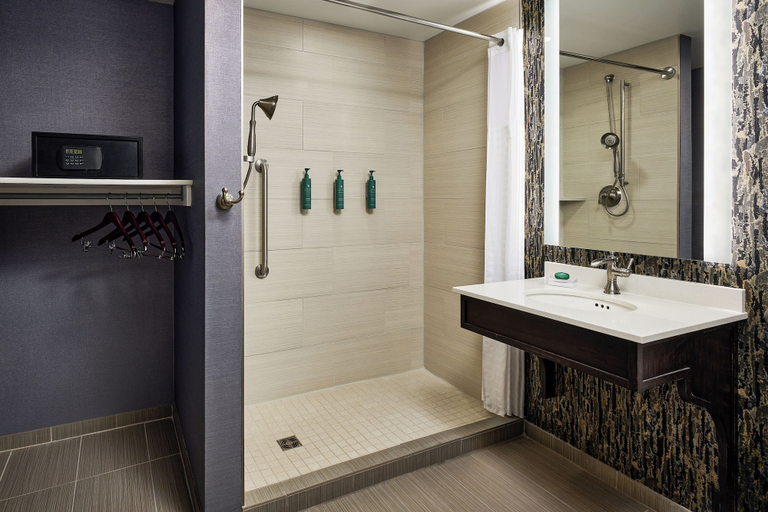 Bathroom 5, Hotel Alex Johnson Rapid City, Curio Collection by Hilton, Pennington