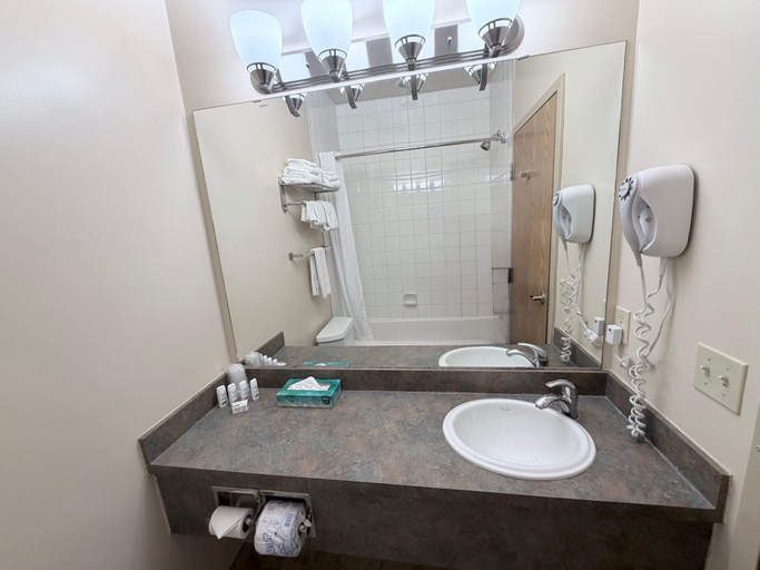 Bathroom 4, SureStay by Best Western Pincher Creek, Division No. 3