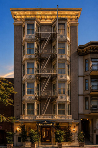 Exterior & Views 3, Cornell Hotel, San Francisco