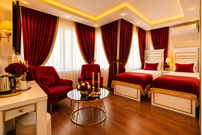 Bedroom 3, Ayasofya Hotel - Special Class, Fatih
