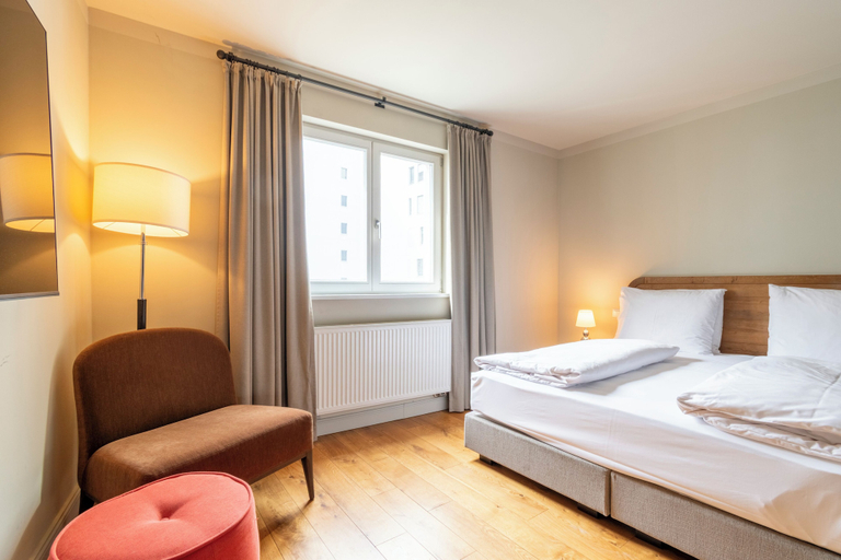 Bedroom 4, Mondrian Suites Berlin Checkpoint Charlie, Berlin