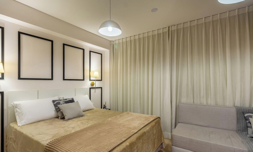 Bedroom, Luxury and Sophisticated Studio Apartment with Garage LBO203, Porto Alegre