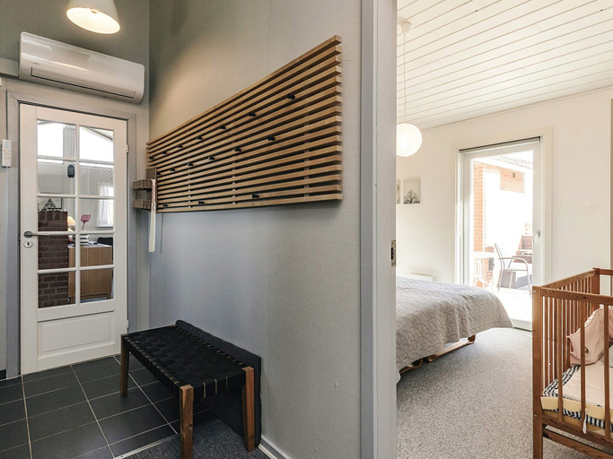Bedroom 2, 4 Star Holiday Home in Roslev, Skive