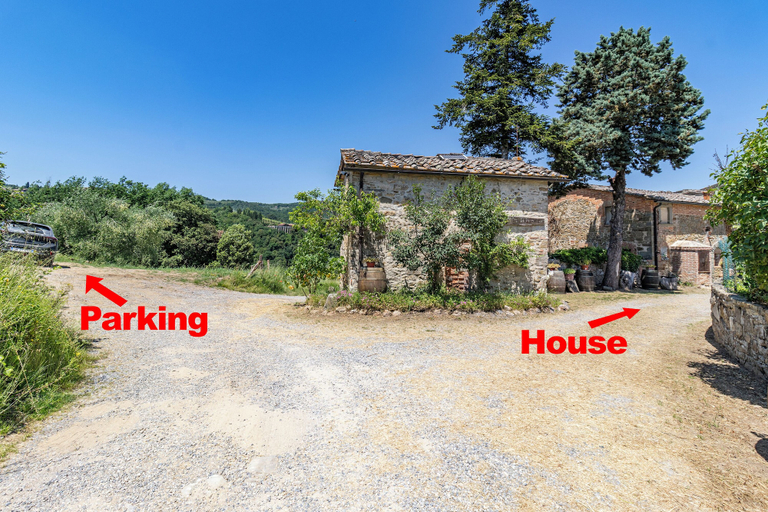 Property grounds, Romantic Apartment In Chianti Classico, Siena