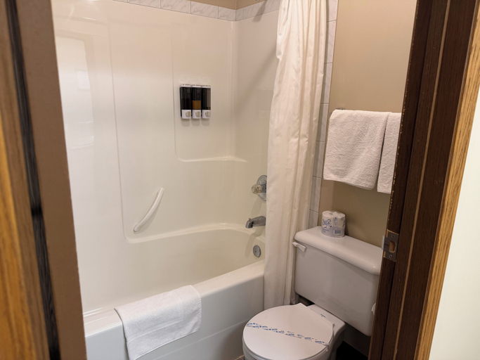 Bathroom 3, The King's Motel, Division No. 6