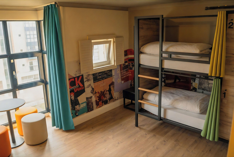 Bedroom 3, a&o London Docklands Riverside, London