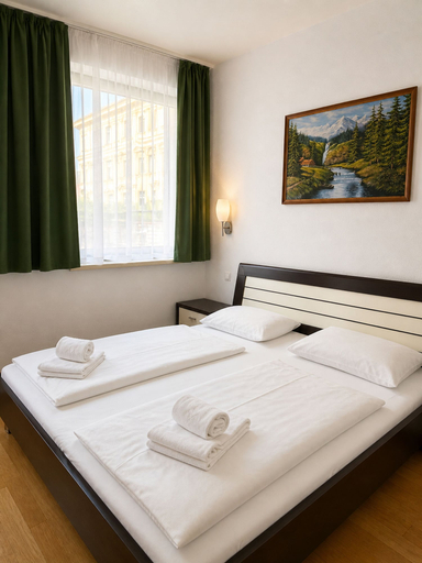 Bedroom 3, Hotel Kaffeemühle, Wien