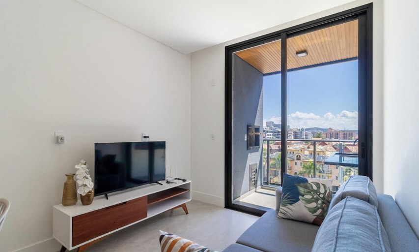 Interior, Balcony With sea View 230m From the Beach! Prb0405, Florianopolis