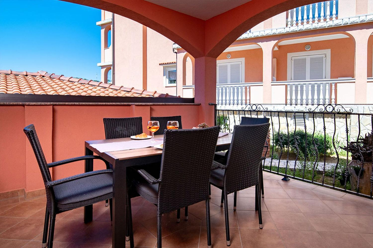 Balcony/terrace 5, Apartments Mistral, Lopar/Supetarska Draga
