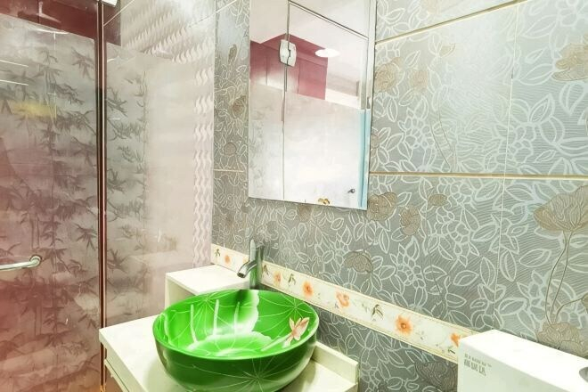 Bathroom, Bazhong city home business hotel, Bazhong