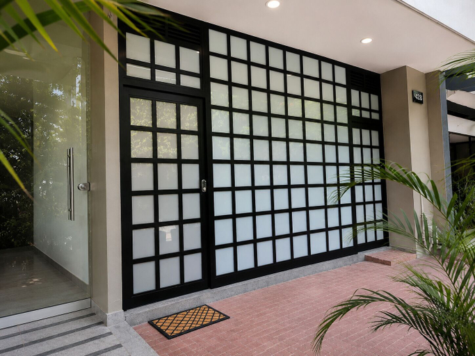 Exterior detail, Stay 32, Medellín