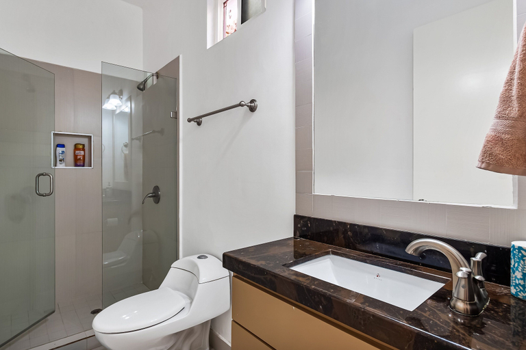 Bathroom 3, Dog-friendly Beachfront Villa With Pool & hot tub Access Plus Rooftop Deck, Tijuana