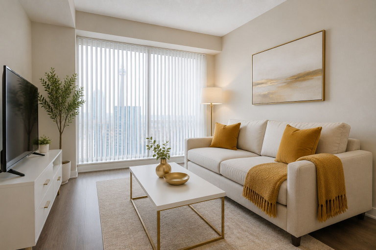 Living area 2, Casa Mirelle, Toronto