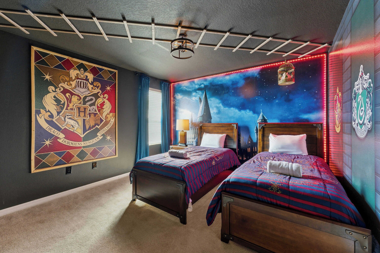 Room 3, Themed Disney Home w/ Pool & Game Room, Osceola