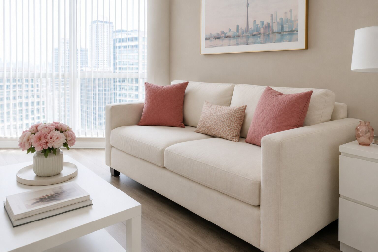 Living area 2, CityZen Victoria Stay, Toronto