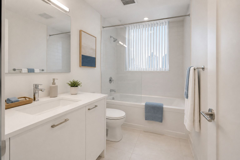 Bathroom, The Fortline Grand, Toronto
