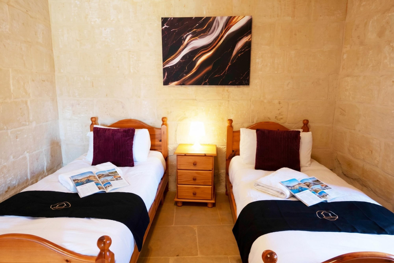 Bedroom 3, Nirvana Gozitan Villa & Pool