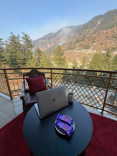 Property grounds 5, Hotel The Travica Kasol, Kullu