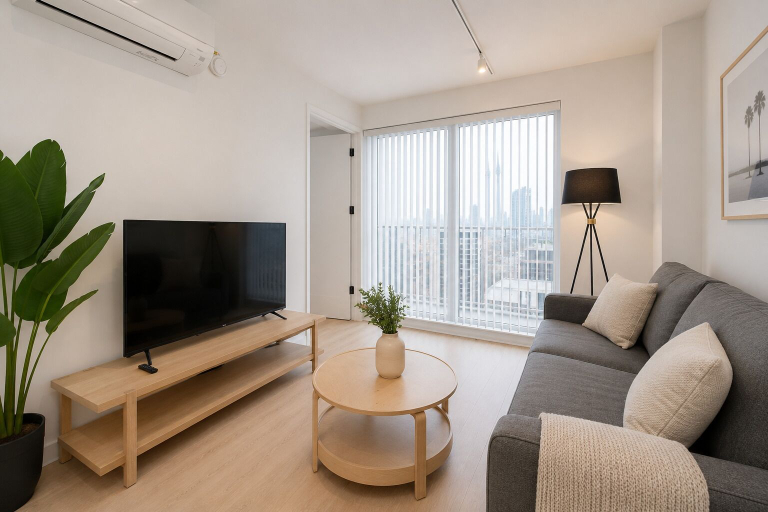 Living area 4, The Quayside Grand, Toronto