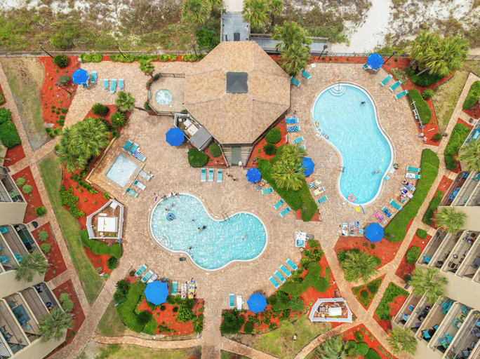 Pool 5, The Summerhouse! Beachfront 2BR Condo, Sleeps 8, Gulf Views, Bay