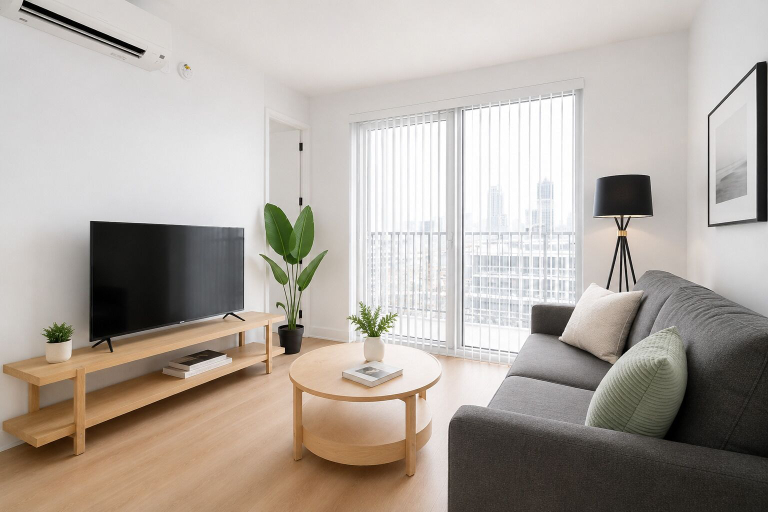 Living area, W Lounge 1 bed 4 sleeps, New York