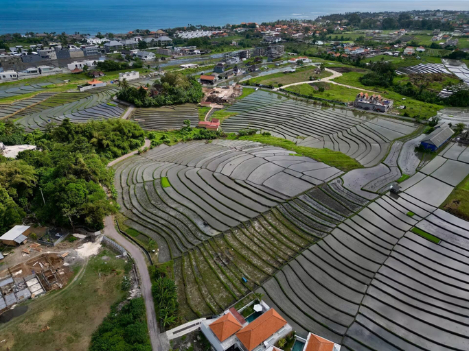 Aerial view, Cantik Maria Villa, Badung