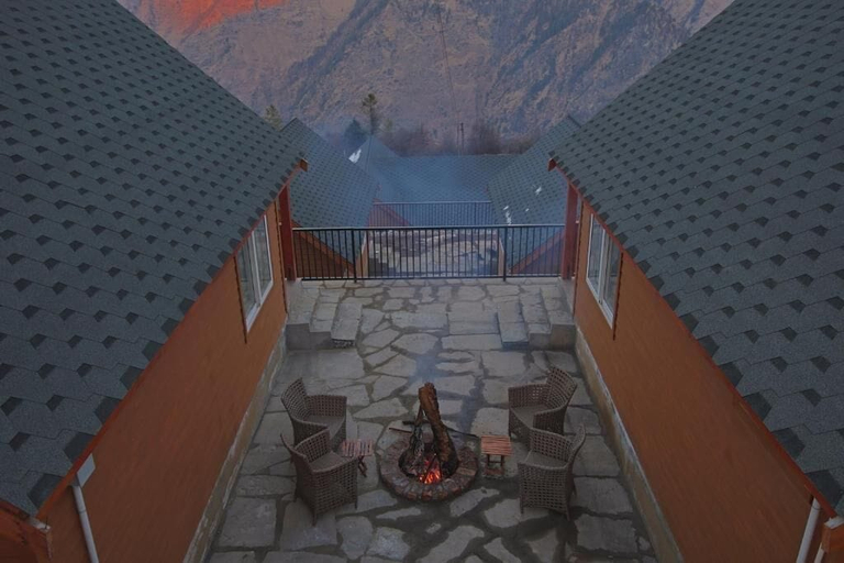Terrace/patio, The Auli Meadows, Chamoli