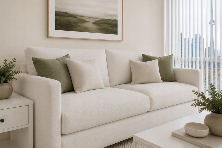 Living area 3, The Ellery Executive Suites, Toronto