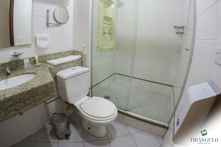 Bathroom 4, Triangulo Apart Hotel, Vitoria