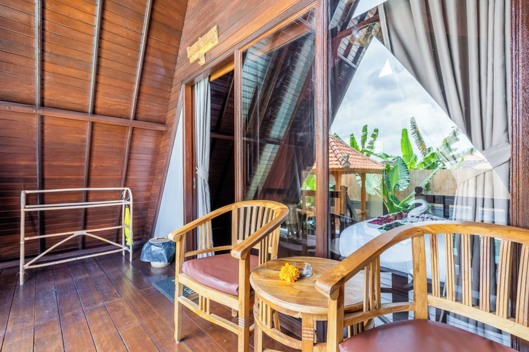 Terrace/patio 4, lumbung sari villa ubud, Gianyar