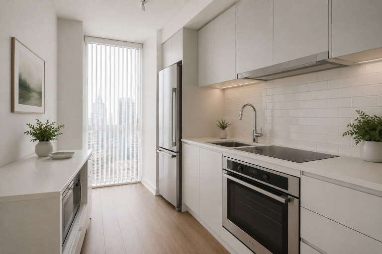 Private kitchen, The Brindle House, Toronto