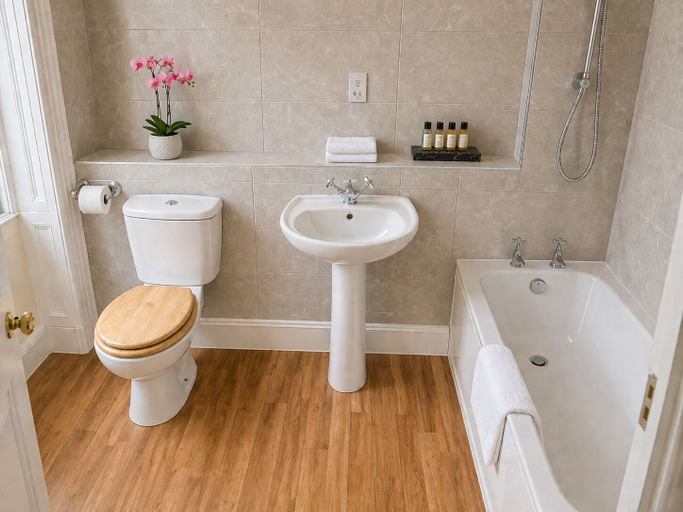 Bathroom 3, Nent Hall Country House Hotel, Cumbria